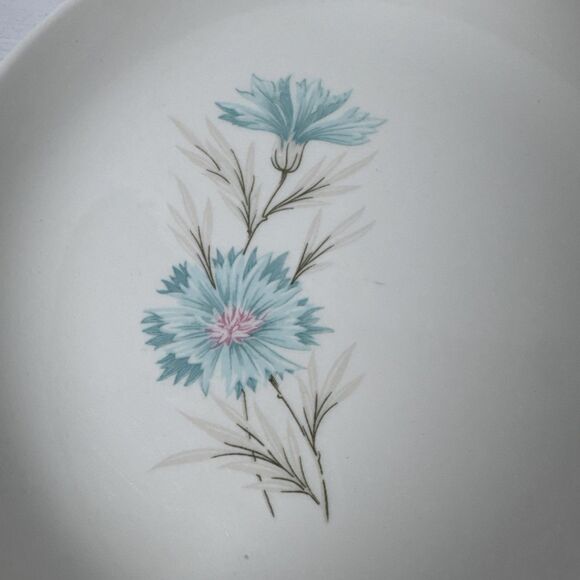 2 Vtg Taylor Smith & Taylor Ever Yours Boutonniere Pattern 6.5" Bread/App Plate - Picture 5 of 5